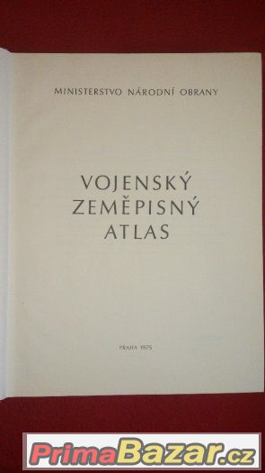Vojenský zeměpisný atlas – fotografie 2