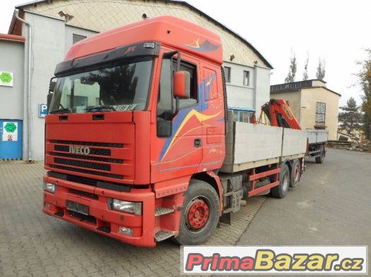 Nabízím Iveco 430 valník s HR Palfinger PK 100 – fotografie 2