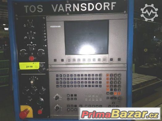 Vodorovné vyvrtávačky - stolové WHQ 13.8 CNC – fotografie 4