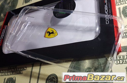 Ferrari TPU Pouzdro Transparent-průhledné..Samsung S7 edge – fotografie 1