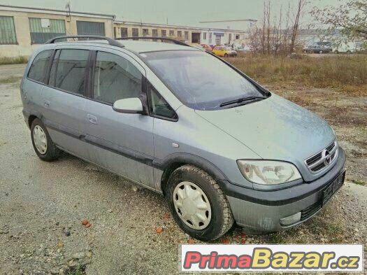 Opel Zafira 2.0 DTi R.v. 7/2004 7 Míst – fotografie 1