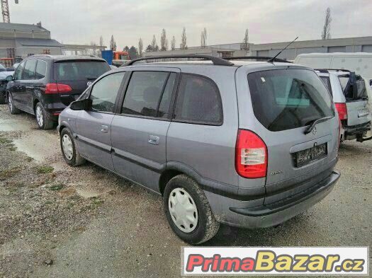 Opel Zafira 2.0 DTi R.v. 7/2004 7 Míst – fotografie 4
