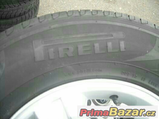 16" alu kola 5x139,7 KIA VČETNĚ PNEU 245/70/16 STAV 99% – fotografie 4