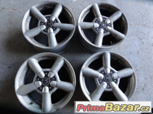 Alu kola,elektrony Titanium rozteč 4x100 a 4x114.3 vel.15 – fotografie 1