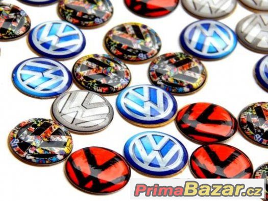 3d nálepky vw skoda logo – fotografie 2