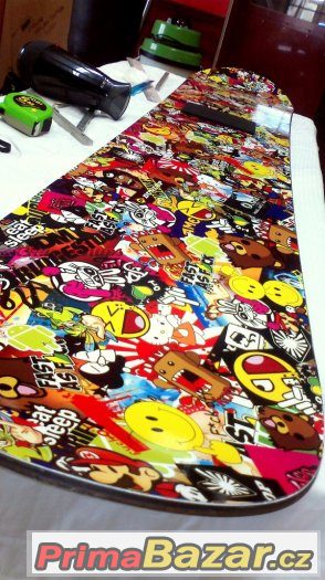 stickerbomb folie nálepky – fotografie 2