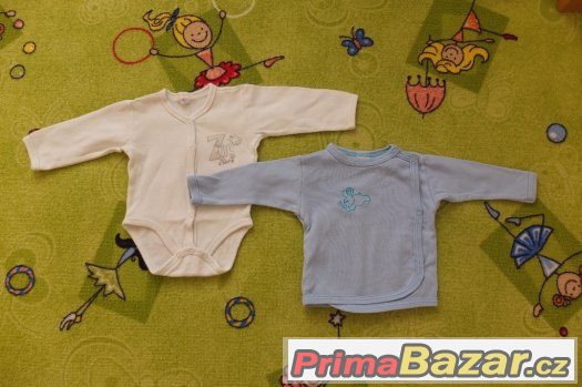 Body a tričko na patenty vel. cca 3 měsíce – fotografie 1