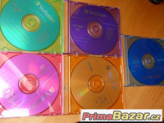 Verbatim CD-RW 8-12x 5 kusů – fotografie 1