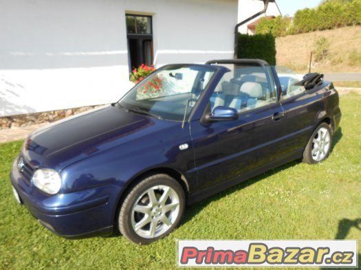 Prodám krásný, VW GOLF cabrio, 1,6i, r.v. 2000, – fotografie 3