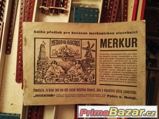 Kovové stavebnice Merkur a Vašek – fotografie 5