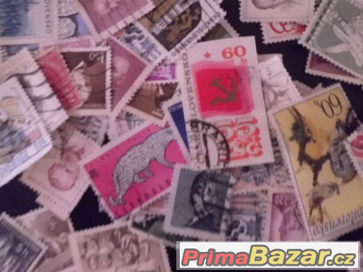 Staré známky po sběrateli - Československo – fotografie 5