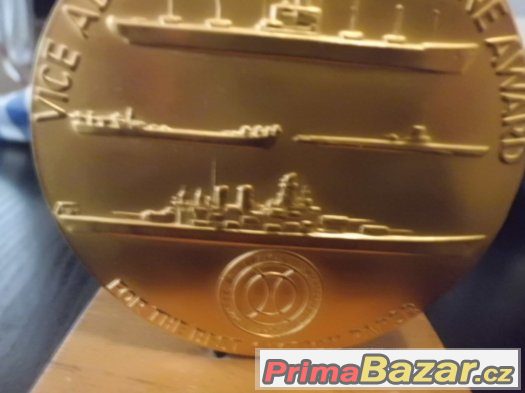 Originál Medaile Vice Admiral - ALEXANDER KOLOMOJCEV- AWARD – fotografie 4