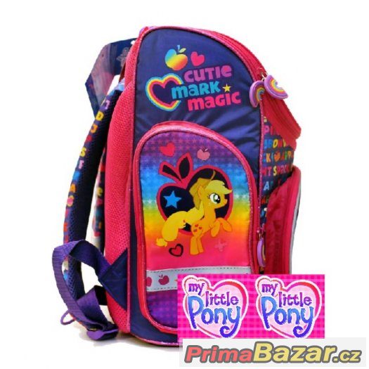 ŠKOLNÍ AKTOVKA BATOH MY LITTLE PONY 3v1 – fotografie 4