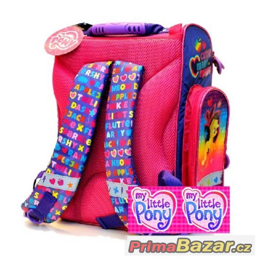 ŠKOLNÍ AKTOVKA BATOH MY LITTLE PONY 3v1 – fotografie 5