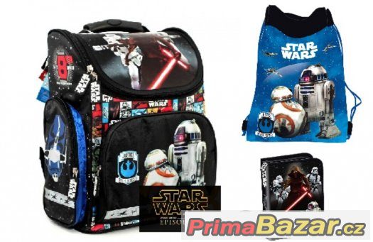 ŠKOLNÍ AKTOVKA SET 3v1 STAR WARS Episoda VII – fotografie 1