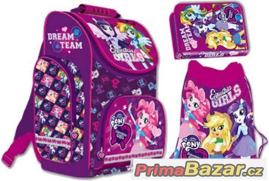 ŠKOLNÍ AKTOVKA BATOH 3v1 EQUESTRIA My Little Pony – fotografie 1