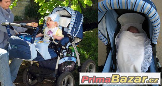Prodám kočár trojkombinace Breaker prostorný – fotografie 4