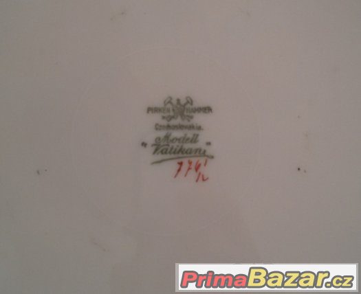 Porcelánový talíř – fotografie 2