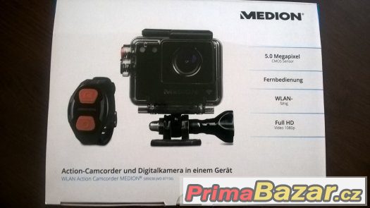 prodám novou nepoužitou outdoorovou kameru Medion – fotografie 1