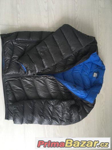 Pánská péřová bunda NIKE šedá, velikost XL – fotografie 2