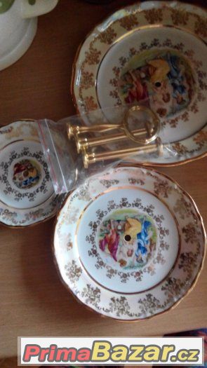 Karlovarsky porcelan 3 poschodovy talire :-) – fotografie 1