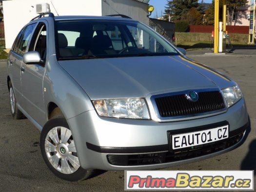 ŠKODA FABIA COMBI 2004 1.4i16V 55kW KLIMA LYŽINY ABS 2xBAG – fotografie 2