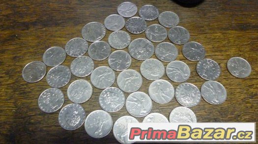 Lira - nalezené staré mince Italie – fotografie 1
