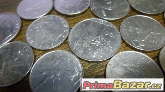 Lira - nalezené staré mince Italie – fotografie 2