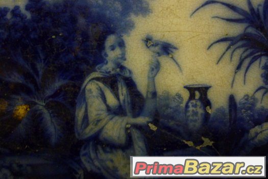 Mettlach 1799 Villeroy & Boch Kramický tác. – fotografie 3