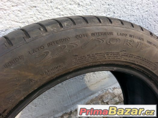 Prodám 4 x pneu letní zn. Michelin Primacy, 225x50x17. – fotografie 5