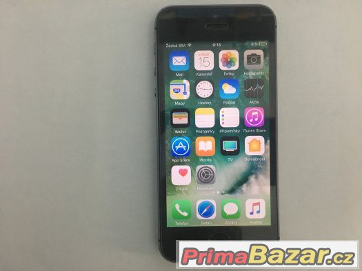 Apple iPhone 5s 16GB černý, NEFUKČNÍ TOUCH ID – fotografie 1