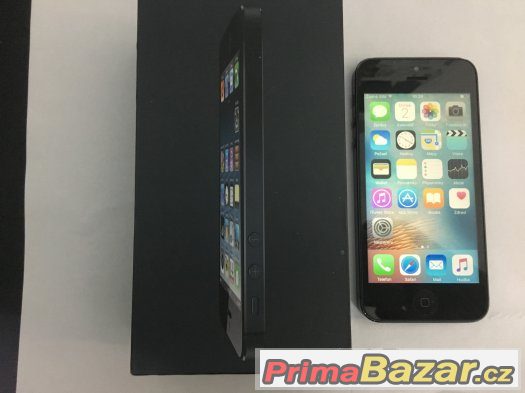 Apple iPhone 5 32GB černý , 3 měsíce záruka – fotografie 1
