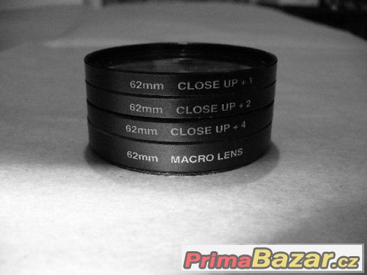 Prodám předsádkové čočky 62 mm – fotografie 1