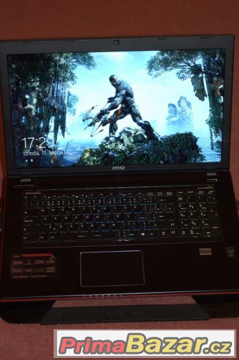 MSI GE70 2PC Apache i7-4700HQ 8GB 1000GB GTX 850M 2GB – fotografie 1
