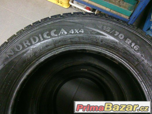 4 KS ZIMNI PNEU MATADOR MP 91 NORDICCA 4x4, 215 / 70 -R 16 – fotografie 3