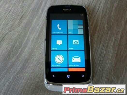 Nokia Lumia 610, 5MPx fotoaparát,NFC,Wifi,Bluetooth,bílá. – fotografie 1