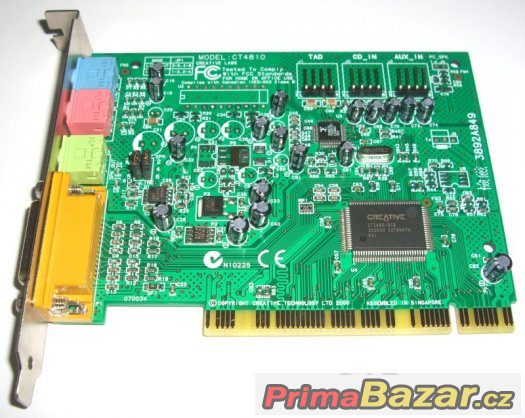 Zvuková karta CREATIVE Sound Blaster PCI128 CT4810 – fotografie 5