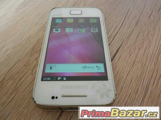 Samsung Galaxy Ace White La Fleur, 5MPx,Android,Top stav – fotografie 4