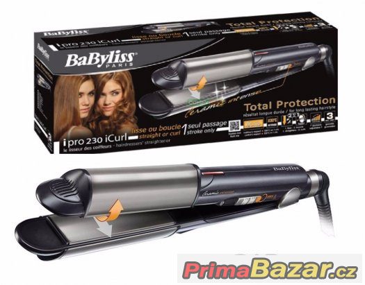 Nová žehlička na vlasy Babyliss ST270E BOMBA CENA MOC 1590.- – fotografie 1