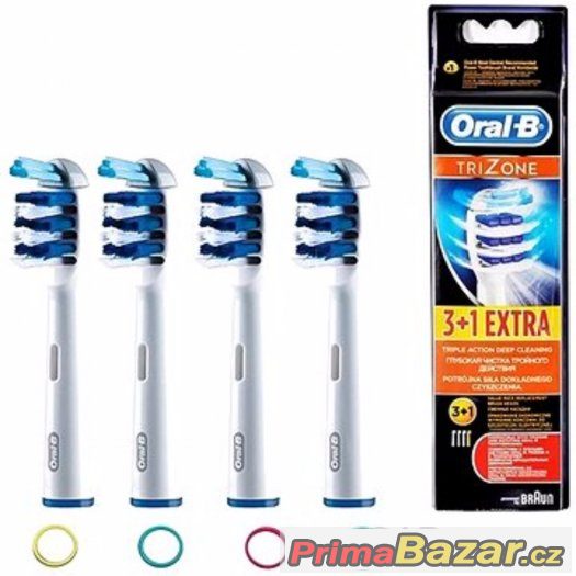 Náhr. kartáčky Oral-B EB 30-4 TriZone  BOMBA CENA – fotografie 1