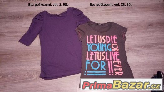 Prodám levně trika – fotografie 1