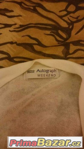 Bílý svetr vel. L – fotografie 1