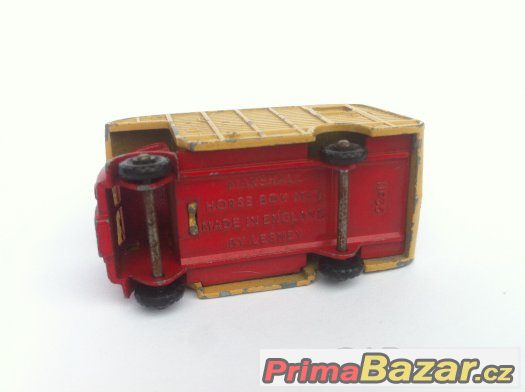 Prodám kovoví model MATCHBOX No.  35 MARSHALL Horse box MK7 – fotografie 5