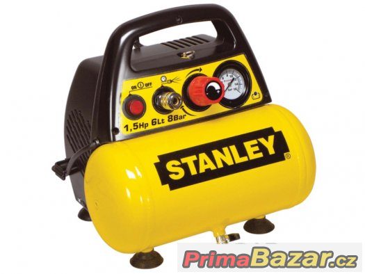 Bezolejový kompresor STANLEY DN 200/8/6 KIT nový 3000,-kč – fotografie 1