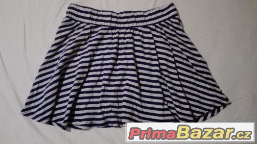 Pruhovanou minisukni  H&M – fotografie 1