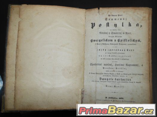 polská modlitební kniha 1874 – fotografie 4