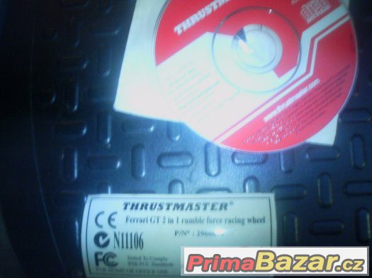 prodám volant k pc Thrustmaster Ferrari GT 2 in 1 Force Fee – fotografie 4