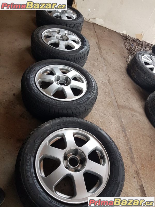 sada alu kola Škoda 1U0601025A 5x100 6.5jx15 et43