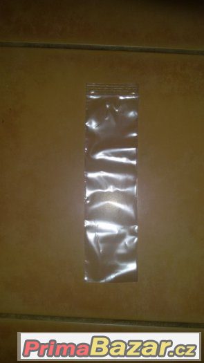 uzavíratelné sáčky ZIP rozměr 220x65mm tl. 0,055mm – fotografie 1