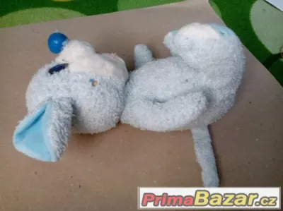 Hledám tuto modrou plyšovou myš (koupím, cenu nabídněte)